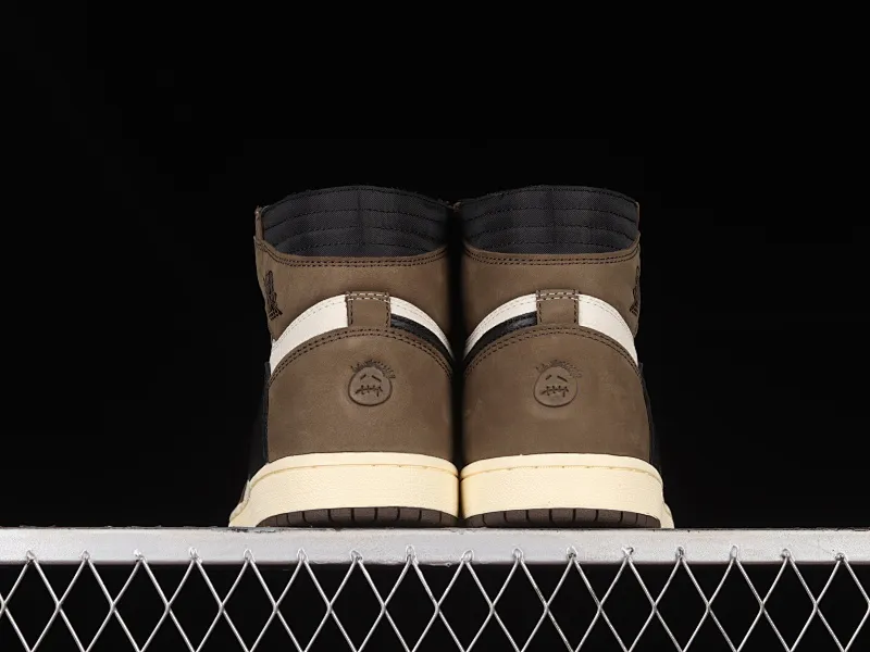 All Categories Air Jordan Jordan Series Basketball Shoes Air Jordan 1 High LW Version Travis Scott x Air Jordan 1 High OG AJ1 Reverse Hook Limited Edition CD4487-100